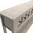 Rustic Entryway Console Table, 60" Long Sofa Table With Two Different Size Drawers And Bottom Shelf For Storage-1043923646