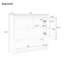 Armoire murale 32 po avec miroir-836482802