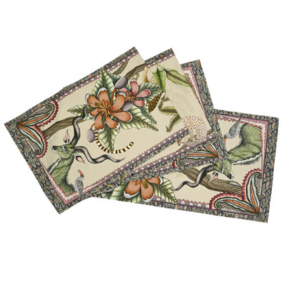Pangolin Handmade Floral Table Runnner