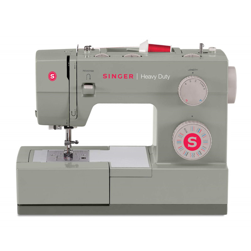 Singer Heavy Duty Gray Portable Sewing Machine