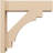 Bois de cèdre brut Merced Block TimberThane Perspector, brun clair-89132912