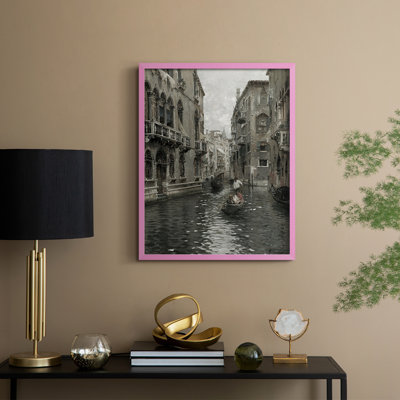 Vintage Landscape CLIII Framed Print - Solid Wood