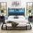 Tryston Bed Frame With Bookcase Headboard-1741736392-1734586750