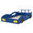 Race Car Bed,Car-Shaped Platform Bed With Wheels-1743352952