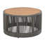 Table basse d'extérieur en corde de rotin et bois d'acacia-1229444129