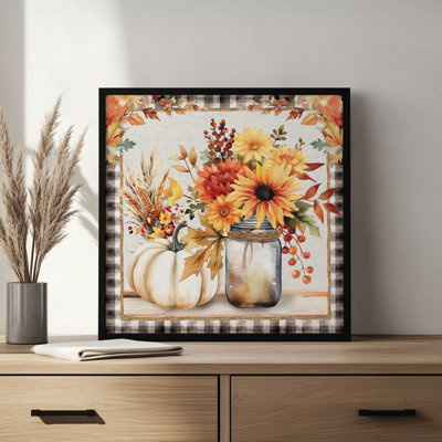 «Fall Still Life» par Nicole DeCamp, reproduction d'art