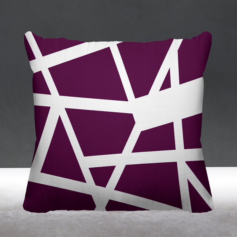 Coussin Townsend, L 15 po x H 15 po, Mauve