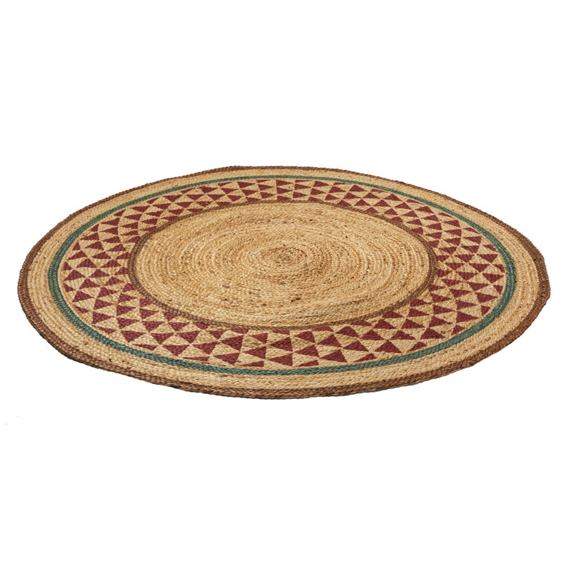 Hand Braided Jute Area Rug - Della