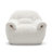 Compression 42.5" W Velvet Adult Bean Bag Chair With Storage Armrest-2109394221