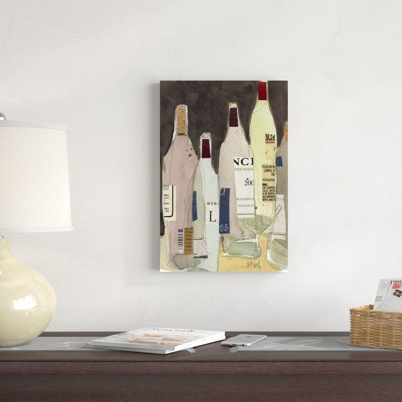Vins et spiritueux IV, H 18 po x l 12 po x P 1,25 po