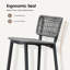  Ensemble de 2 tabourets de bar pour patio avec tabourets tissés en osier-1773643722-1773643724-1772262107