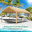 10'x20' Heavy Duty Portable Garage, Upgraded Car Canopy with Removable Sidewalls-104430368