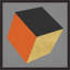 Cube With Gold 9 Print