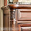 Commode décorative en acajou de style campagnard américain