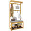 Pelcha Hall Tree 70cm Wide with Bench and Shoe Storage