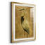 «Gold Crane at Dusk II», peinture sur toile encadrée-599877325-599877296