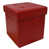 Simili cuir rouge est en rupture de stock