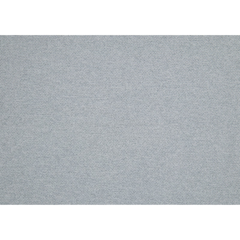 Chaise d'appoint avec coussins réversibles Pery, polyester gris clair moderne