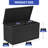150 Gallon Large Outdoor Patio Deck Box with Easy Lift Lid, All Weather Resin Storage, and Divider-128126051-128126053