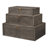 Shagreen 3 Piece Leather Accent Set-187855175