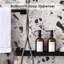 Distributeur de shampooing mural pour douche Supforce, distributeur de shampooing et revitalisant sans perceuse (ambre)-771888560