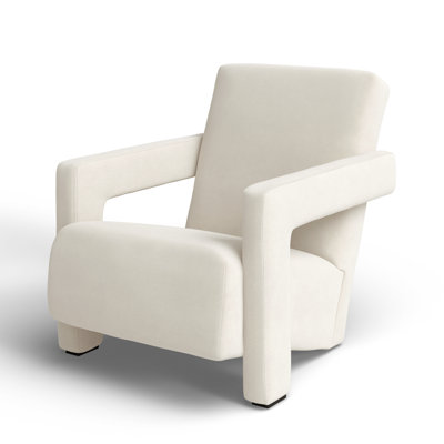 Olsen Pine Velvet Armchair