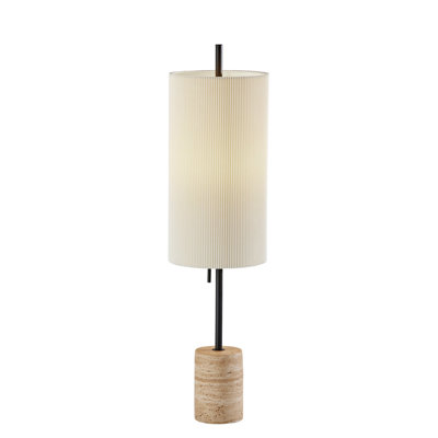 Lampe de table en pierre Kerala