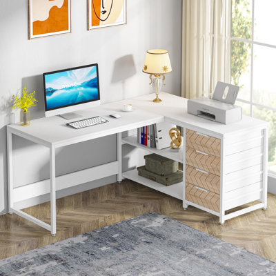L-Shaped Computer Desk