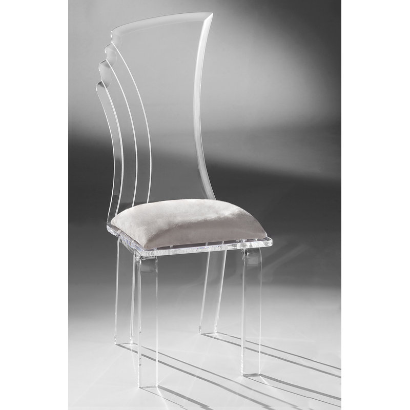 Chaise d'appoint Prisma, Argent