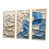 Toile naturelle avec cadre flottant