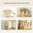 51.6" Bach Plush Cat Tree or Condo