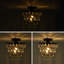 Crystal Semi Flush Mount-1488514841