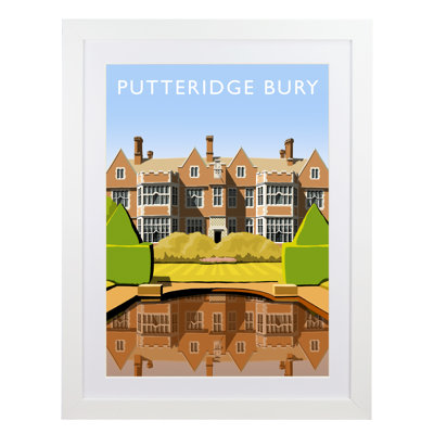 'Putteridge Bury' by Richard O'Neil - Print