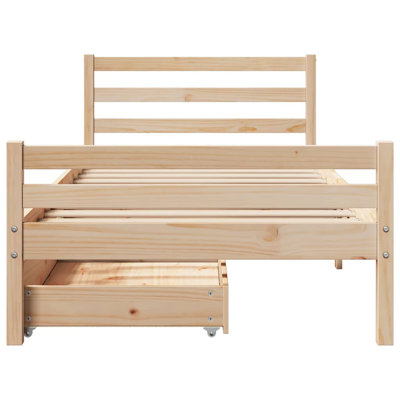 Solid Wood Bed Frame
