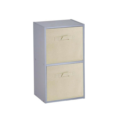 Cynera 106cm H x 30cm W Cube Bookcase