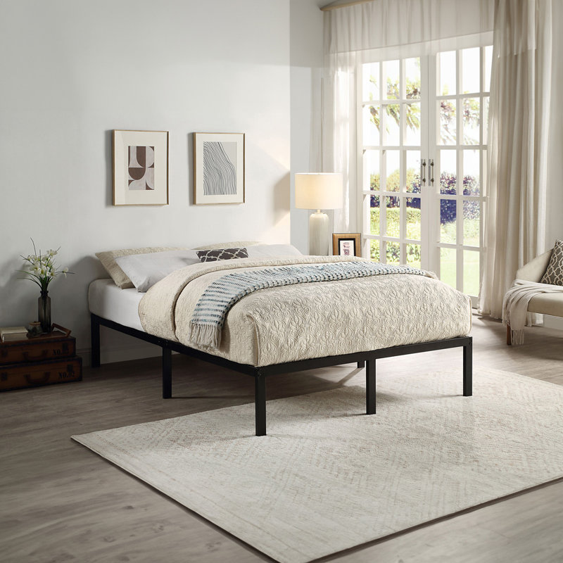 Meshaun Metal Bed, Kingsize (5')