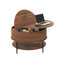 Table basse 31,5 pouces Farmhouse Brown