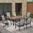 6 - Person Metal Patio Dining Set With Rectangular Table