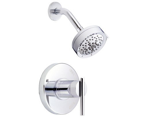 Parma Volume Control Shower Faucet, Polished Chrome