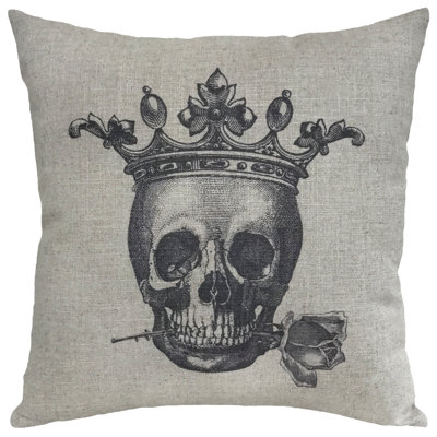 Linen Reversible Throw Pillow