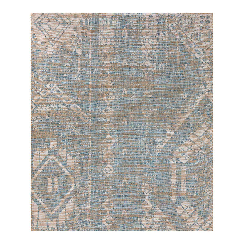 Watkin Moroccan Indoor Rug, Rectangle 7'10" x 10'