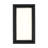 20" Framed Outdoor Dimmable LED Flush Mount Light, Black-69833683-69833684