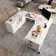 Flosi 72.4'' W Height Adjustable Rectangle Computer Desk with Drawer and Cabinet