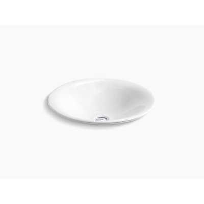 KOHLER Sartorial Herringbone Carillon ARTIST EDITIONS Round Wading Pool Bathroom Sink