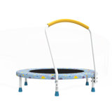 Versatile Mini Trampoline for Kids with Safety Features and Fun Design