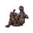 Animals Weather Resistant UV Resistant Plastic Garden Statue