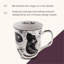 La tasse 14Oz Artisan Boho rehausse vos moments douillets avec cette superbe tasse en céramique noire et blanche, un incontournable de l'hiver. Conçu avec une élégance bohème artistique, il combine une finition noire matte profonde avec de charmants motifs minimalistes.