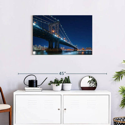 Lilie NYC Bridge At Night