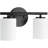 4-Light Black Bath Vanity Light with Etched Glass Shades-916516008