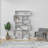 Delayna Geometric Bookcase-1631768013